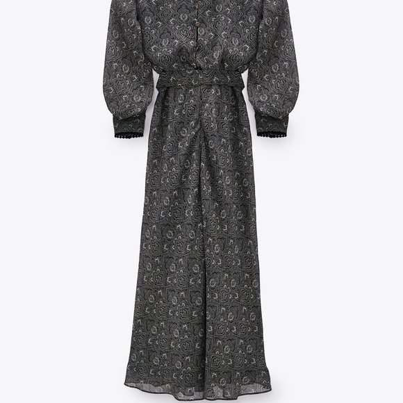 Zara Limited Edition Print Dress - Picture 7 of 10